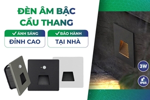 KINGLED CHO RA MẮT ĐÈN ÂM BẬC CẦU THANG THẾ HỆ MỚI 